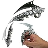 Iron Reaver Finger Claw-Blackend Silver