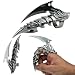 Iron Reaver Finger Claw-Blackend Silver