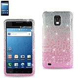 Hard Bling Diamond Crystal Case Cover For Samsung Infuse 4G I997 (Pink)