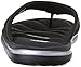 adidas Performance Men's Zeitfrei Thong Flip Flop Sandal,Black/Black/Silver,13 M US