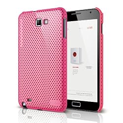 elago G4 Breathe Case for Galaxy Note - Hot Pink + HD Professional film(Compatible with at&t Only)