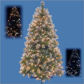 180cm 200 Light Pre Lit Fibre Optic Christmas Tree