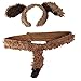 Making Believe Brown Furry Puppy Dog Headband and Tail
