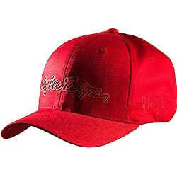 Troy Lee Designs Signature Men's Flexfit Fashion Hat - Red