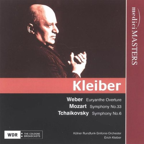 Produkt-Bild: Weber: Euryanthe-Ouvert&uuml;re / Mozart: Sinfonie Nr. 33 B-Dur KV 319 / Tschaikowsky: Sinfonie Nr. 6 h-Moll 'Path&eacute;tique'
