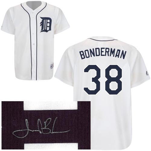Jeremy Bonderman Autographed Detroit Tigers Jersey