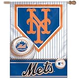 New York Mets MLB Vertical Flag (27x37")