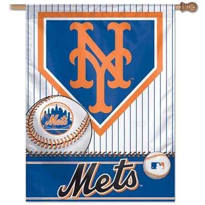 New York Mets MLB Vertical Flag (27x37