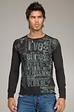 Diesel Temiasilong Black T-Shirt