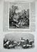 1858 Welsh River Scenery Wales Port Leghorn Ships Boats