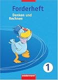 Denken und Rechnen - Zusatzmaterialien für die Grundschule: Denken und Rechnen 1 Forderheft: Förder- und Forderhefte