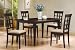 5pc Casual Dining Table & Chairs Set Contemporary 