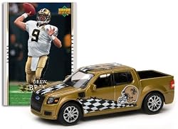 Upper Deck Ford Svt Adrenalin Concept Diecast - Saints With Drew Brees Card