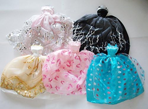 5 Dresses Gowns for Barbie ~Fairy Tail Princess Collection~ #4