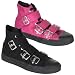 Demonia Men's DEVIANT-109, Canvas 3 Buckle Strap High Top Sneaker
