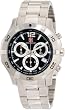 Swiss Military Calibre Men's 06-5I3-04-007 Immersion Chronograph Black Dial Steel Bracelet Watch