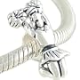 Sterling CHEERLEADER CHEER European Bead for Charm Bracelet