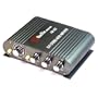 Mini FM Voiture PC MP3 CD Haut-parleur Audio Amplificateur d'alimentation Ampli