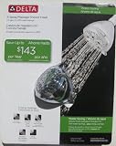 Delta 5 Spray Massage Shower Head 20% More Water Saving