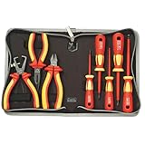 Pro'sKit 902-215 Insulated Screwdriver and Plier Set, 1000V by Pro'sKit
