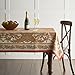 Maison d' Hermine Table Cloth Rectangle Table 100% Cotton 54 x 72 Inches Tablecloth Reusable Decorative Everyday Use for Dining Room, Farmhouse, Home, Party, Festive & Wedding - Kashmir Paisley