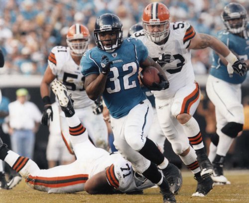 MAURICE JONES DREW JACKSONVILLE JAGUARS 8X10 HIGH GLOSSY SPORTS ACTION PHOTO (Q)