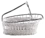 Paderno World Cuisine Wine Basket, Silver Plated