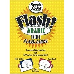 Speak in a Week! Flash! Arabic: 1001 Flash Cards (Speak in a Week): Essential Vocabulary for Effective Communication