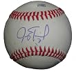 Joey Terdoslavich Autographed ROLB Baseball, Atlanta Braves, Proof Photo