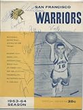 San Francisco Warriors vs Cincinnati Royals 1963-64 Offical Game Program (Autographed) (Wilt Chamberlian) (Nate Thurman) (Alex Hannum) (Oscar Robertson) (Jerry Lucas) (Jack Twyman)