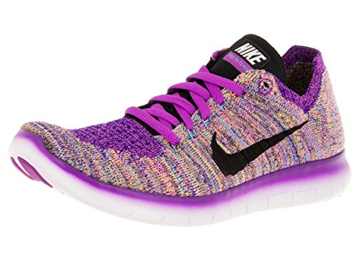Nike Womens Free RN Flyknit - Hyper Violet/Black-Gamma Blue-Concord (9.0)