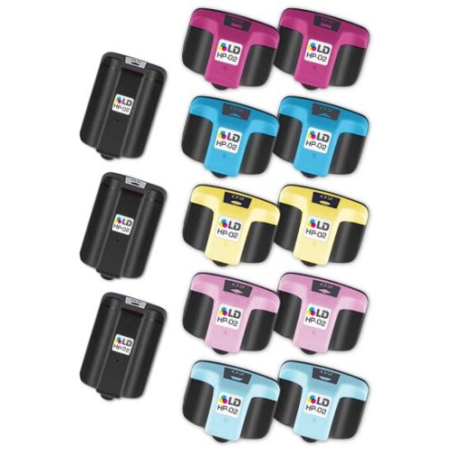 HP 02 Compatible Ink Cartridges for HP Photosmart Printersthumbnail