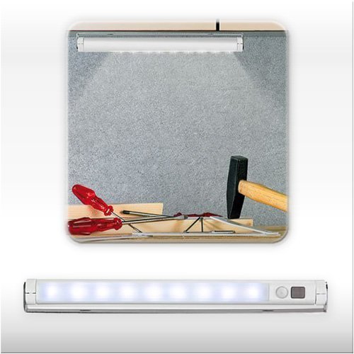 LED-Lichtleiste mit PIR Bewegungsmelder, weiß 