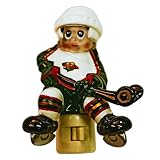 5" NHL Minnesota Wild Hockey Player Slap Shot Night Light