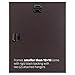 Craig Frames 1WB3BK Picture Frame 7-Piece Wall Set, Black Frames, White Display Mats