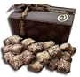 Chocolate Covered Peanut Brittle Bites 1-lb. Ballotin