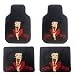 4PC Front & Rear Rubber Floor Mats Set - Betty Boop - NY New York City Sky Line
