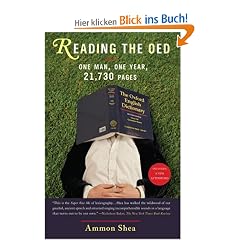 Reading the OED: One Man, One Year, 21,730 Pages