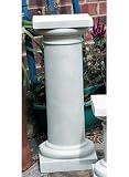 Tuscan Pedistal / Garden Pillar Sculpture / Ornament - Medium Outdoor Living