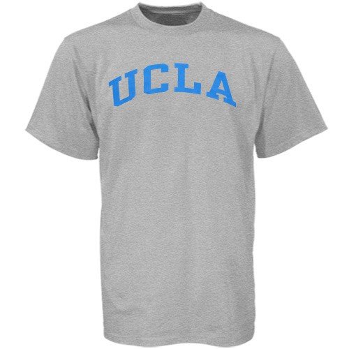 UCLA Bruins Ash Vertical Arch T-shirt