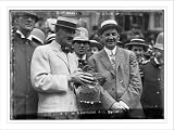 Newswire Photo (L): 1st Earth from Lexington Ave. subway McManus & Stack, chief eng.