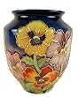 Porcelain Vase ~ MIXED PANSIES ~ Old Tupton Ware - NEW IN!