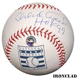 Orlando Cepeda Autographed HOF Logo Ball w/ HOF 99