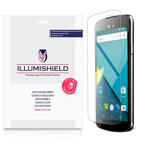 iLLumiShield - BLU Studio X Screen Protector with Lifetime Replacement Warranty - Japanese Ultra Clear HD Film with Anti-Bubble and Anti-Fingerprint - High Quality (Invisible) LCD Shield - [3-Pack] OEM / Retail Packaging