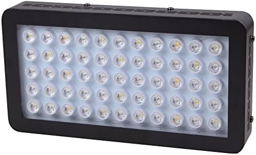 4pcs OceanRevive® Dimmable 120W LED Aquarium Light for Coral Reef Rock Fish Seaweed-55*3w, Full Spectrum, 90 Degree Optical Lens