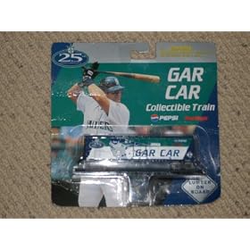 2002 Seattle Mariners Express Collectible Train – The Third Edition of the Series – The GAR CAR – Edgar Martinez “Lumber on Board” – 25th Anniversary
