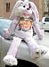 HUGE STUFFED BUNNY 50
