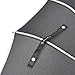 Topwedding 35'' Nylon Pagoda Vintage Parasol Bridal Rain Umbrella,Black