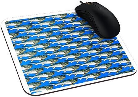 Refiring Dunkleosteus Pattern In Blue Mouse Pad