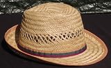 Straw trilby - Size 57cm